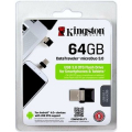 CHIAVETTA USB PENDRIVE USB 3.0 64GB CON ATTACCO MICRO USB PER SMARTPHONE E TABLET - KINGSTON