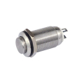 PULSANTE IN METALLO 12mm 2 CONTATTI N.O. 36VDC 2A
