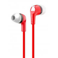 Auricolare con mic x smartphone ROSSO