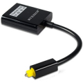 SPLITTER SDOPPIATORE AUDIO FIBRA OTTICA  Maschio 2 Ingressi Femmina - SPL-FB01
