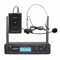 SET RADIOMICROFONO AD ARCHETTO+ LAVALIER VHF 175,50 MHZ