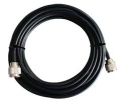 CAVO COASSIALE INTESTATO RG58 DIAMETRO 5mm CONNETTORI N 5MT 50 OHM