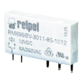 Relè miniatura Slim PCB - 1 polo 6A - 12Vdc - AgSnO2 1CO (SPDT) (Singolo polo, doppiocontatto) IP67