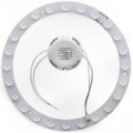 PLAFONIERA CIRCOLINA MODULO LED CERCHIO 20W 1940LM MAGNETICO CALAMITA 220V BIANCO FREDDO 6200K