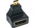 ADATTATORE MICRO HDMI-D / HDMI-A 90°