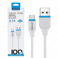 CAVO RICARICA E SINCRONIZZAZIONE 2.1A USB> MICRO USB 1MT