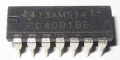 INTEGRATO CD4001BE CMOS NOR GATES HIGH-VOLTAGE QUAD 2 INPUT