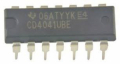 INTEGRATO CD4041UBE CMOS QUAD TRUE/COMPLEMENT BUFFER