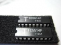 INTEGRATO TC5514P 1024 WORD X 4 BIT CMOS STATIC RAM