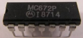 INTEGRATO MC672P QUAD 2 INPUT NAND GATES