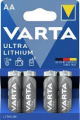 VARTA BATTERIA LITIO BLISTER 4 PZ AA