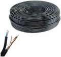 CAVO COMPOSITO COAX+2X0,35mmq NERO