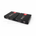 Extender HDMI - 1080p - KVM - Loop Out - PoE - cavo CAT5e/6 - 60m - serie SLIM PORTA USB