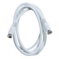 CAVETTO TV 2,5MT RG59 SPINA F-SPINA F BIANCO