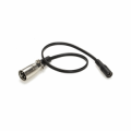 ADATTATORE CON CAVO DA XLR MASCHIO A PRESA DC 2,1X5,5mm