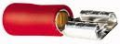 FASTON FEMMINA 2,8 mm PREISOLATO ROSSO CAVO