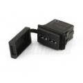 Caricatore con due uscite USB DA PANNELLO - 5Vdc 4,2A Max. - Ingresso 12-28V