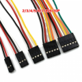 CONNETTORE DUPONT FEMMINA 8 PIN CON CAVETTI 30C 26AWG 0,25MM