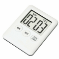 TIMER DIGITALE DA CUCINA ABATTERIA CON SUONERIA E DISPLAY LCD - MAGNETICO BIANCO