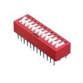 DIP SWITCH VERTICALE 10 POSTI Grayhill