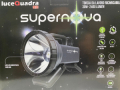 TORCIA LED SUPERNOVA RICARICABILE 30W 2400LUMEN DISTANZA 1500MT DOPPIA ILLUMINAZIONE POWER BANK 4000MAH