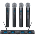 ZZIPP SET 4 RADIOMICROFONI GELATO 16 CANALI UHF PHL 50MT