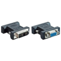 ADATTATORE PRESA VGA 15HD - SPINA DVI-I (18+5) SINGLE LINK, DORATO	