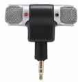 Microfono stereo snodabile 90° jack 3.5mm 3 poli per PC