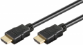 Cavo HDMI™ 2.0  altissima velocità con Ethernet 4K@60Hz ARC 5MT NERO