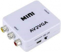 CONVERTITORE DA AV/RCA A VGA CON AUDIO