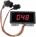 MOTOR SPEED CONTROLLER PWM CON DISPLAY DIGITALE 6-30V 8A 6V 12V 24V DC