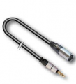 AUDIODESIGN CAVO ADATTATORE X-PRO DOPPIA SCHERMATURA 1 XLR M-1 JACK 3,5 ST 3MT