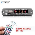 MODULO AMPLIFICATORE 2X25W BLUETOOTH 5.0 FM USB SD AUX CON TELECOMANDO