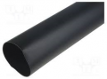 GUAINA TERMORESTRINGENTE NERA Ø19mm 2:1