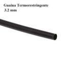 GUAINA TERMORESTRINGENTE NERA Ø3,2mm 2:1 UL 224