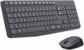 LOGITECH KIT TASTIERA E MOUSE WIRELESS RESISTENTE A SCHIZZI CON TASTIERINO NUMERICO MK235