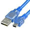 CAVO USB MINI USB PER ARDUINO NANO BLU