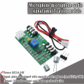 MODULO AMPLIFICATORE PER MICROFONO A CONDENSATORE GAIN REGOLABILE + MIC.ESTERNO