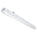 PLAFONIERA PER TUBI LED 1x60CM, IP65, ALIMENTAZIONE DIRETTA 220Vac, ABS+PC, DIM. 66x7,5x8,5cm