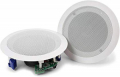 COPPIA ALTOPARLANTI INCASSO SOFFITTO BLUETOOTH DIAMETRO 200MM 2X20W
