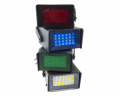 LUCE LAMPADA STROBO 24 LED SMD FLASH VARI COLORI DISCOFLASH-Colore: bianco