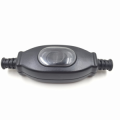 INTERRUTTORE PASSANTE BIPOLARE IMPERMEABILE IP65 250V 6A NERO