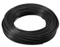 CAVO ELETTRICO UNIPOLARE NERO 1X1,5MM CONDUTTORI IN RAME FS17-450/750V