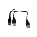 CAVO 2 SPINE USB-A 1 PRESA USB-A 30CM