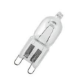 LAMPADINA ALOGENA G9 40W DIMMERABILE CALDA TRASPARENTE