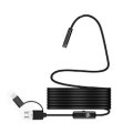 TELECAMERA ENDOSCOPICA ANDROID 5MT IP67