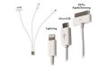 CAVO USB 4 IN 1 LIGHTNING MICRO USB  iPAD/4G/4S/P1000/iP5/iPAD MINI