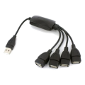 TRUSTECH CAVO HUB USB 2.0 4 PORTE