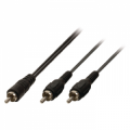 CAVO RCA SDOPPIATORE DA 1 SPINA RCA A 2 SPINE RCA 10MT