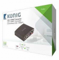 KONIG CONVERTITORE AUDIO-VIDEO DA VGA+2 RCA A HDMI 1080p